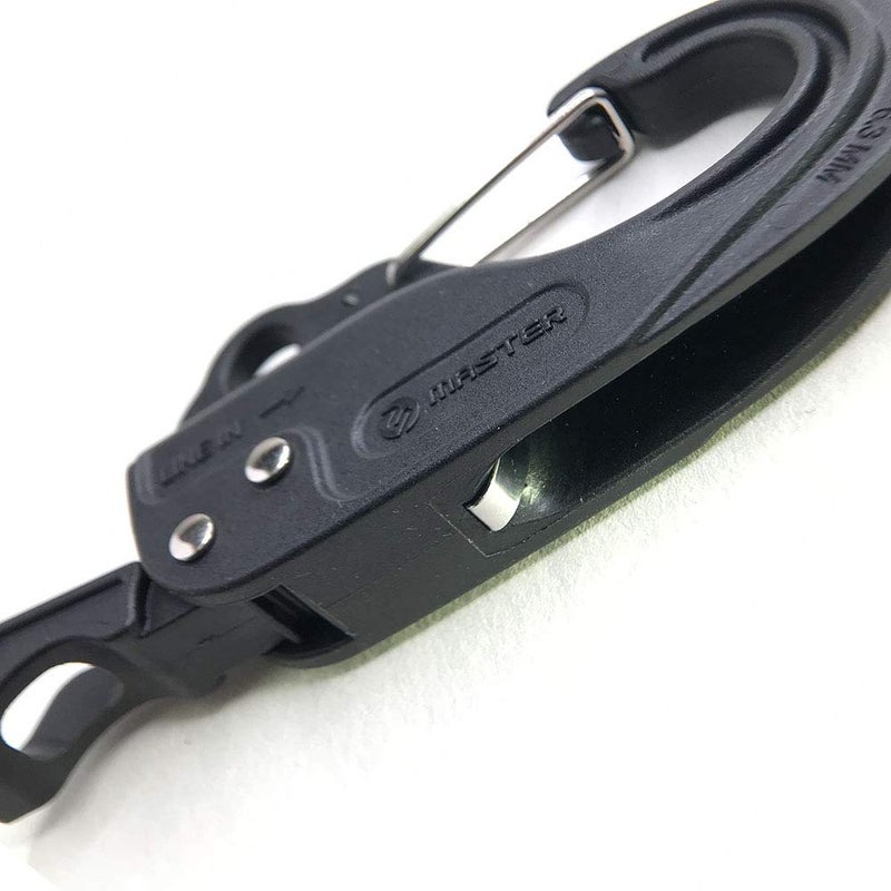 Master Rope Tightener, Guyline Adjuster for Tents and Tarps one Hand Control Tie Down Cam Mechanism for Camping, Hiking, Backpacking (2pcs) Essential Pocket Tools for Post-Disaster Recovery,Windproof - Image 2